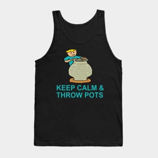 Keep Calm Pottery Tank Top